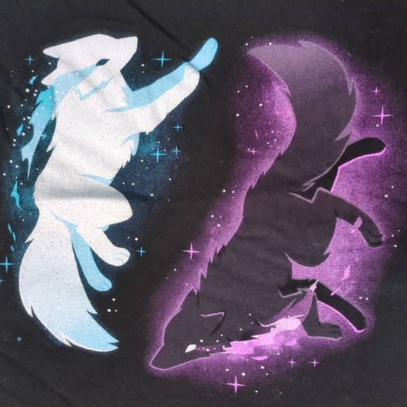 5/20 Cute Wolf Spirits Ladies Tee - Picture 2 of 6